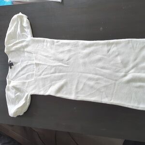 White knit French Connection Xs dress